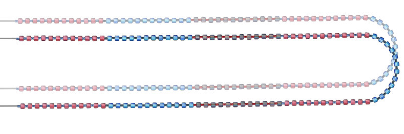 Triangle Caravan Necklace Instructions